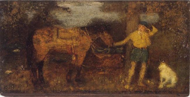 Albert Pinkham Ryder The Hunter